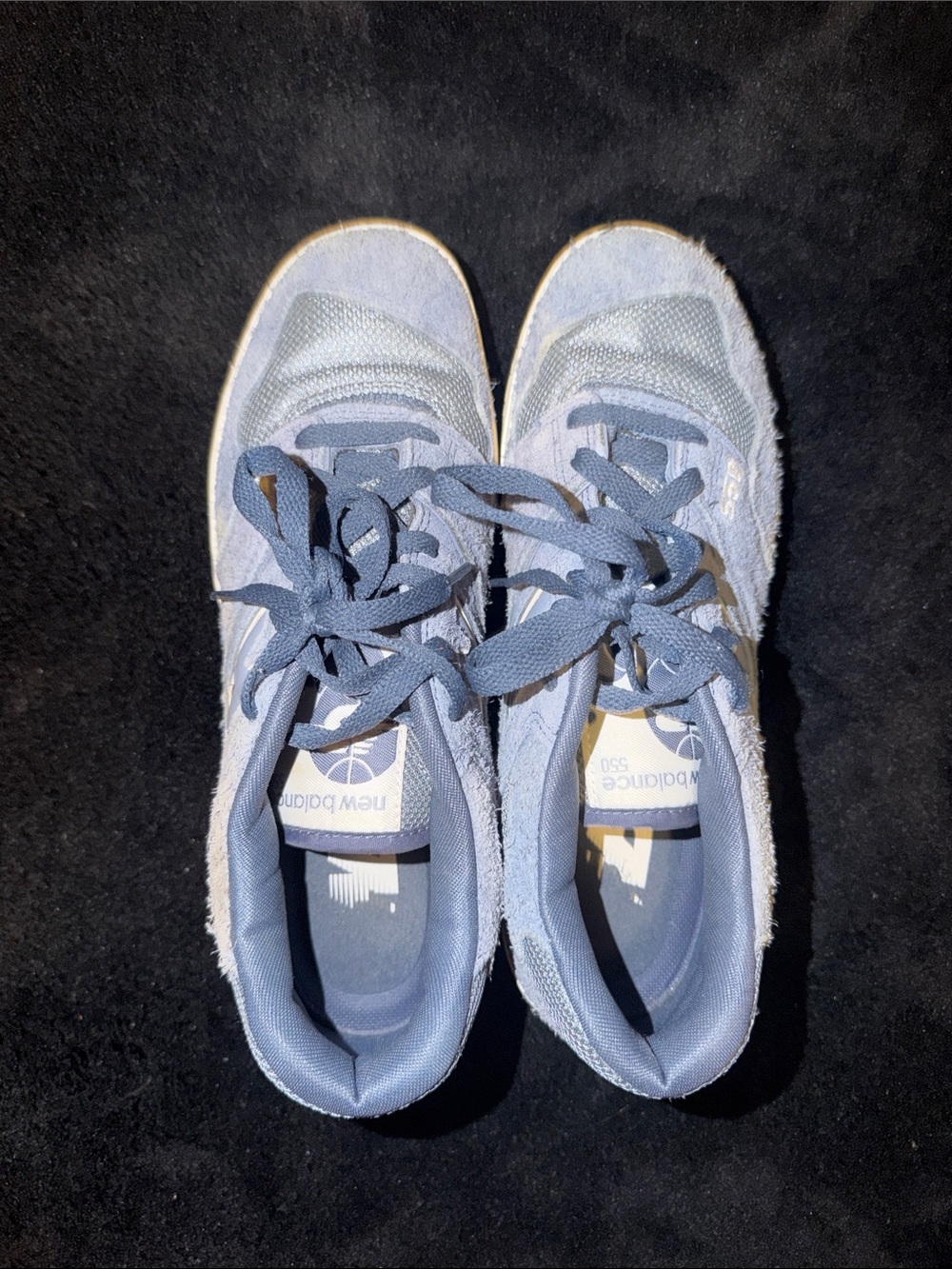 New Balance Woman’s Light Blue Lace-Up Sneakers